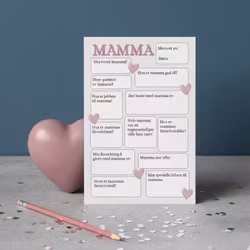 Raus Hverdag - "Min Mamma" kort