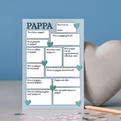 Raus Hverdag - "Min Pappa" kort