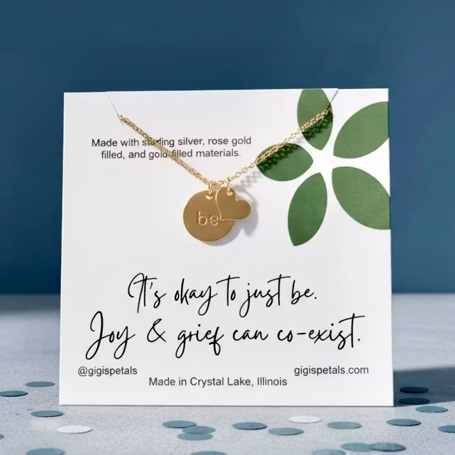 Gigis Petals - "Just Be" Gullkjede