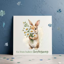 Bursdagskort - En bukett med Bursdagsmagi