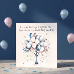 Bursdagskort - Bursdagsmagi