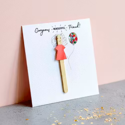 Bexy Boo Greeting Card - "Gorgeous WONDERFUL friend"