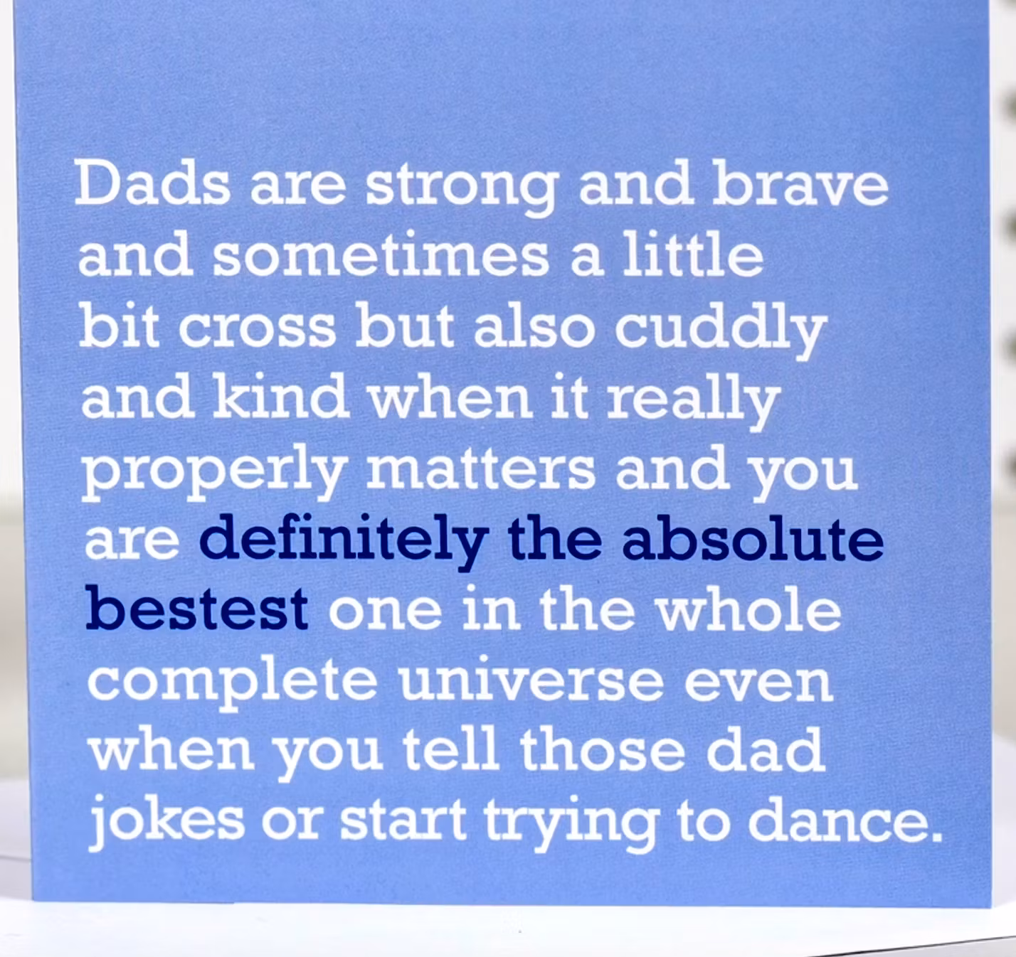 The Right Lines kort - "Definitely the Absolute Bestest"