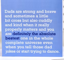 The Right Lines kort - "Definitely the Absolute Bestest"