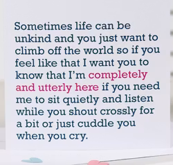 The Right Lines kort - "Completely & Utterly Here"