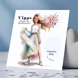 Vipps Konfirmasjonskort