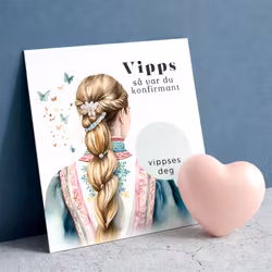 Vipps Konfirmasjonskort  - Festdrakt