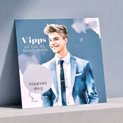 Vipps Konfirmasjonskort  - Dress