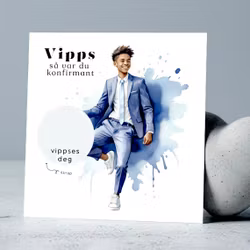 Vipps Konfirmasjonskort