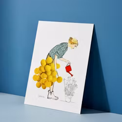 Lütteblüten kort - Hageterapi