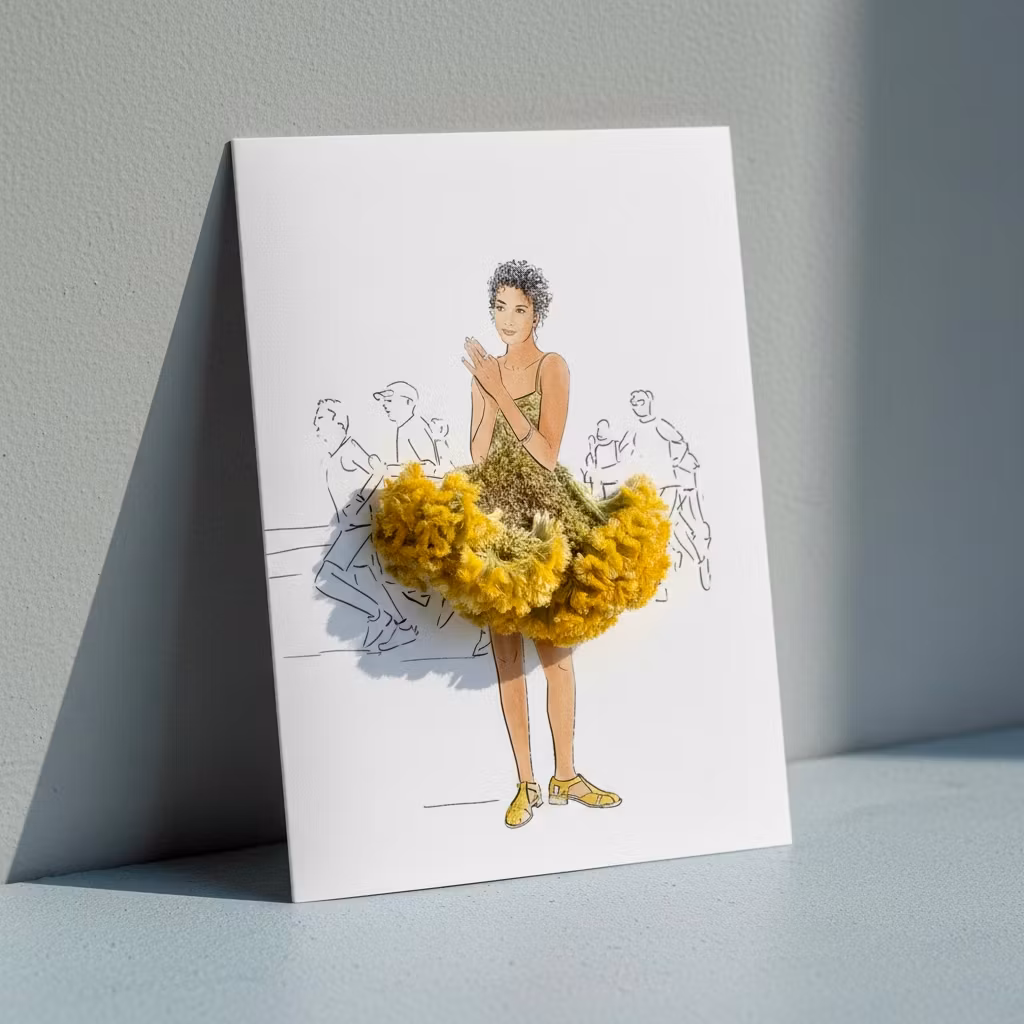 Lütteblüten kort - Maraton jente