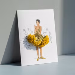 Lütteblüten kort - Maraton jente