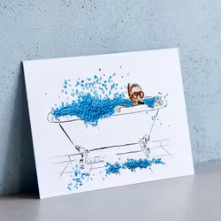 Lütteblüten kort - Hjemmeferie