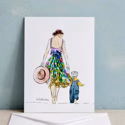 Lütteblüten kort - Ei hånd å holde i