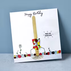 Bexy Boo Greeting Card - "Happy Birthday - Feeling Fabulous"