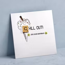 Bexy Boo Greeting Card - Chill Out