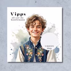 Vipps Konfirmasjonskort