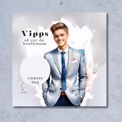 Vipps Konfirmasjonskort