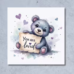 Bursdagskort - You are loved