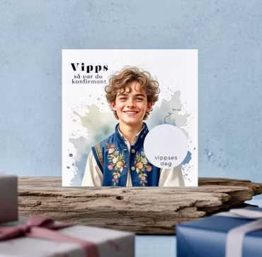Vipps Konfirmasjonskort