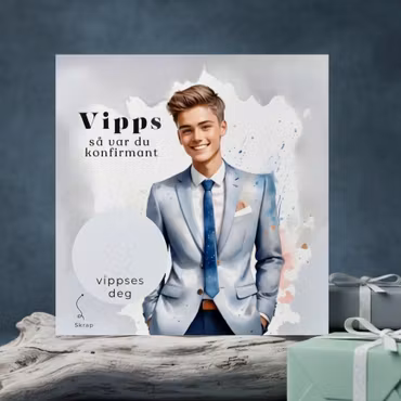 Vipps Konfirmasjonskort