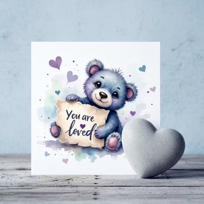 Bursdagskort - You are loved