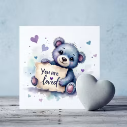 Bursdagskort - You are loved