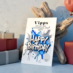 Vipps Bursdagskort - Happy Birthday