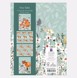 Kortpakke - 12 kort - Fox