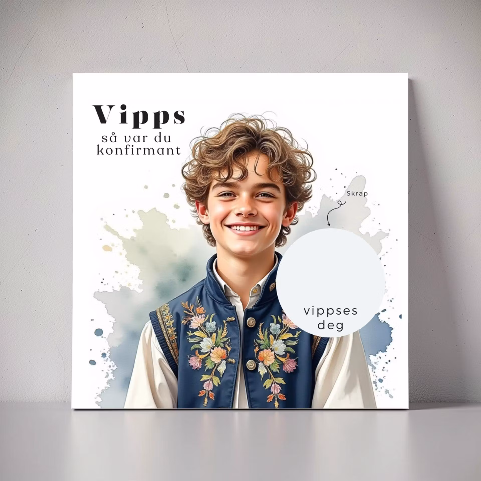 Vipps Konfirmasjonskort
