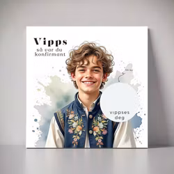 Vipps Konfirmasjonskort