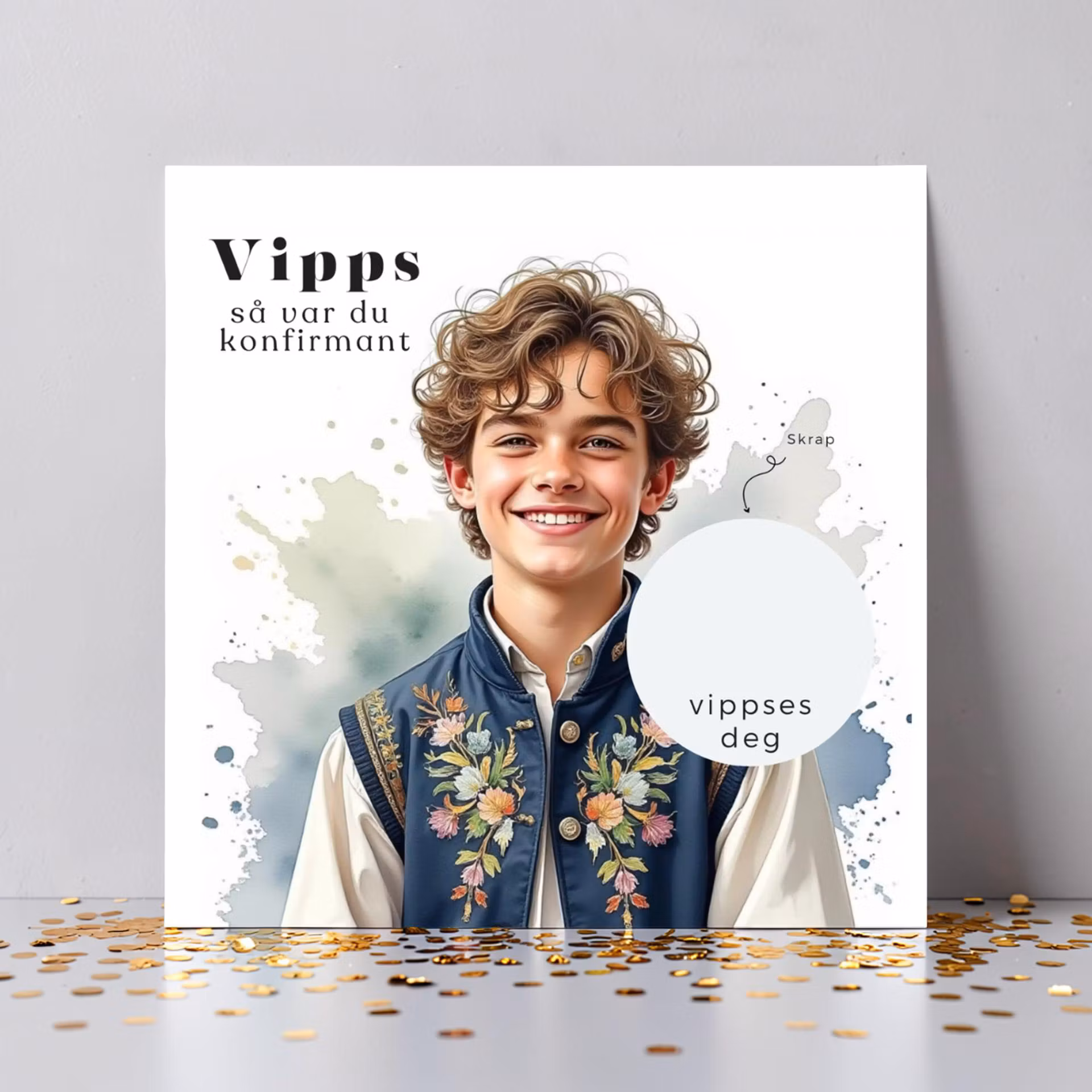 Vipps Konfirmasjonskort