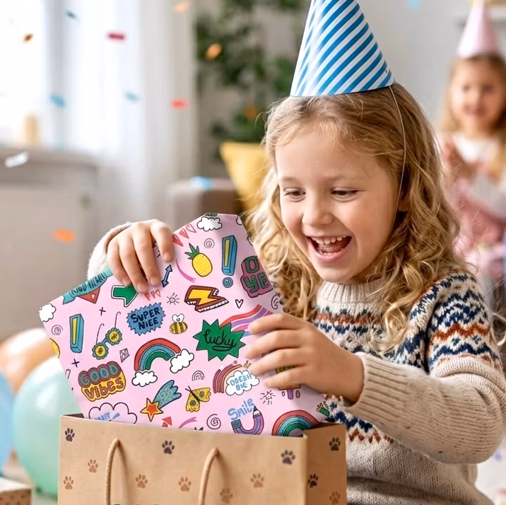 Gavepapir Set - Positive Power