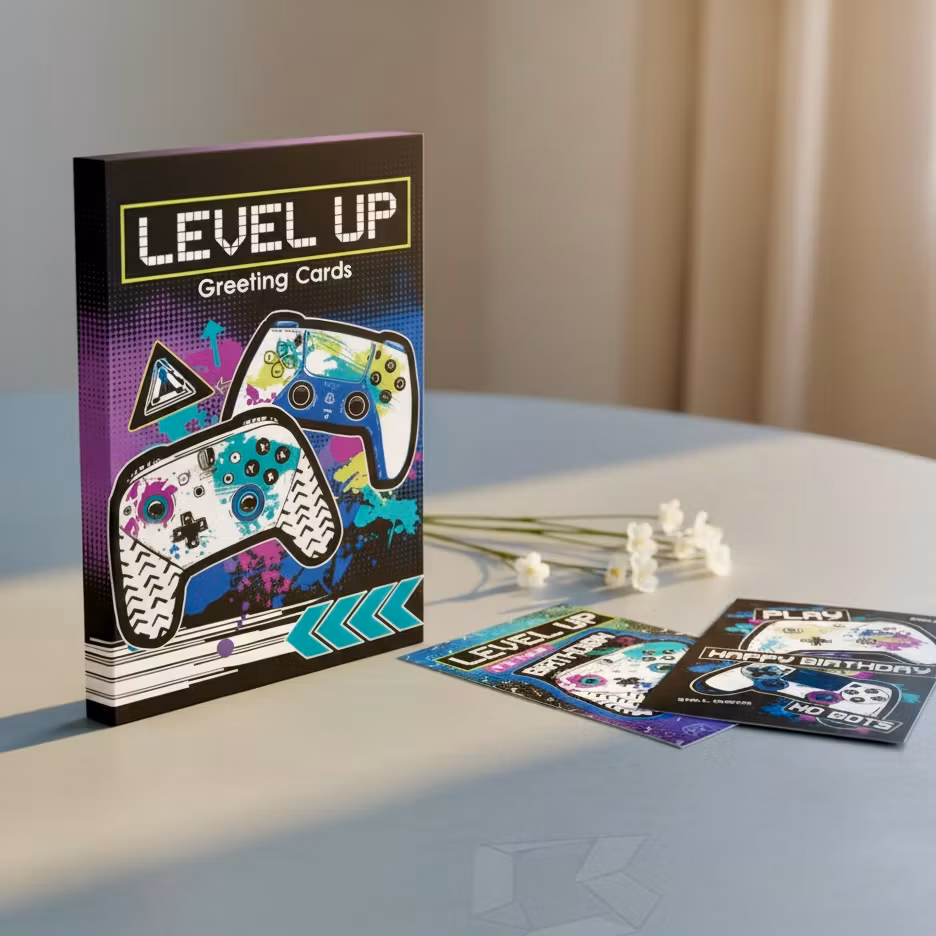 Kortpakke - 12 kort - Gaming