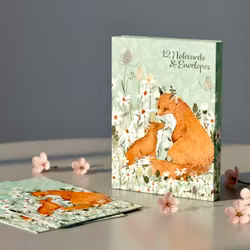 Kortpakke - 12 kort - Fox