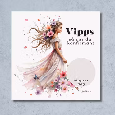 Vipps Konfirmasjonskort