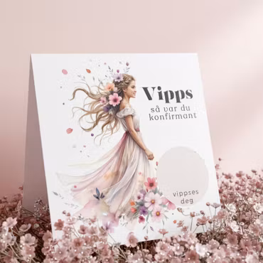 Vipps Konfirmasjonskort