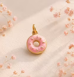 Pink Donut  Charm