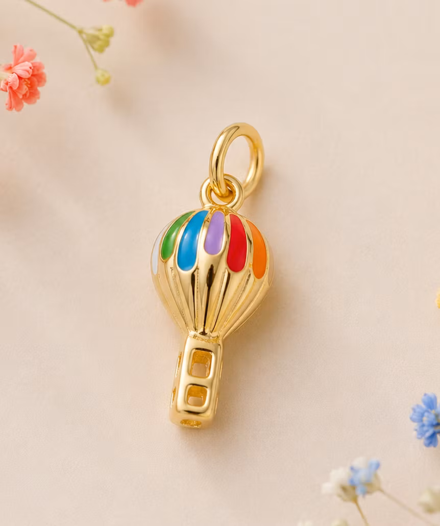 Eventyrlig Hot Air Balloon Charm