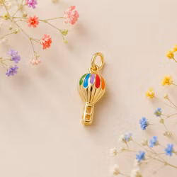 Eventyrlig Hot Air Balloon Charm