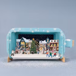 Alljoy Design -  Flaskepost  - Christmas Village