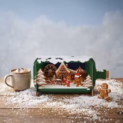 Alljoy Design -  Flaskepost  - gingerbread Christmas