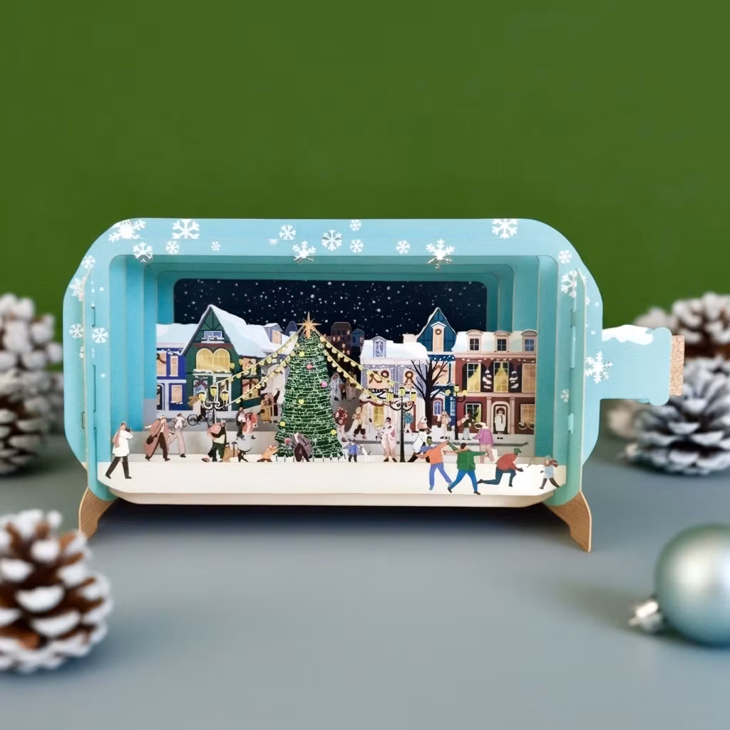 Alljoy Design -  Flaskepost  - Christmas Village