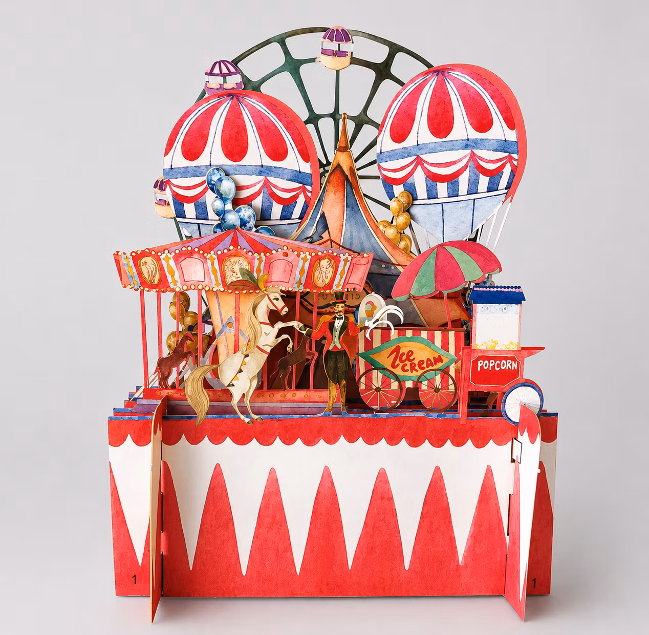 Alljoy Design -  Popup Kort - Tivolieventyr