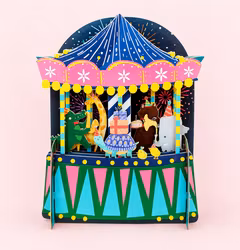 Alljoy Design -  Popup Kort - Dyrefest på Tivoli