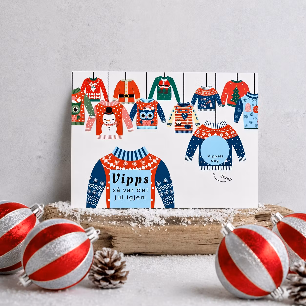 Vipps Julekort - Christmas Jumper