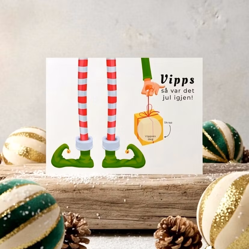 Vipps Julekort - Nissealv