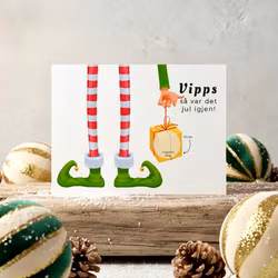 Vipps Julekort - Nissealv