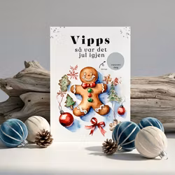Vipps Julekort - Pepperkake