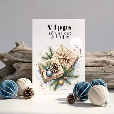 Vipps Julekort - Julegaver